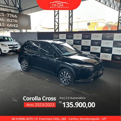 TOYOTA COROLLA CROSS 2.0 VVT-IE FLEX XRE DIRECT SHIFT TOYOTA COROLLA CROSS 2.0 VVT-IE FLEX XRE DIRECT SHIFT